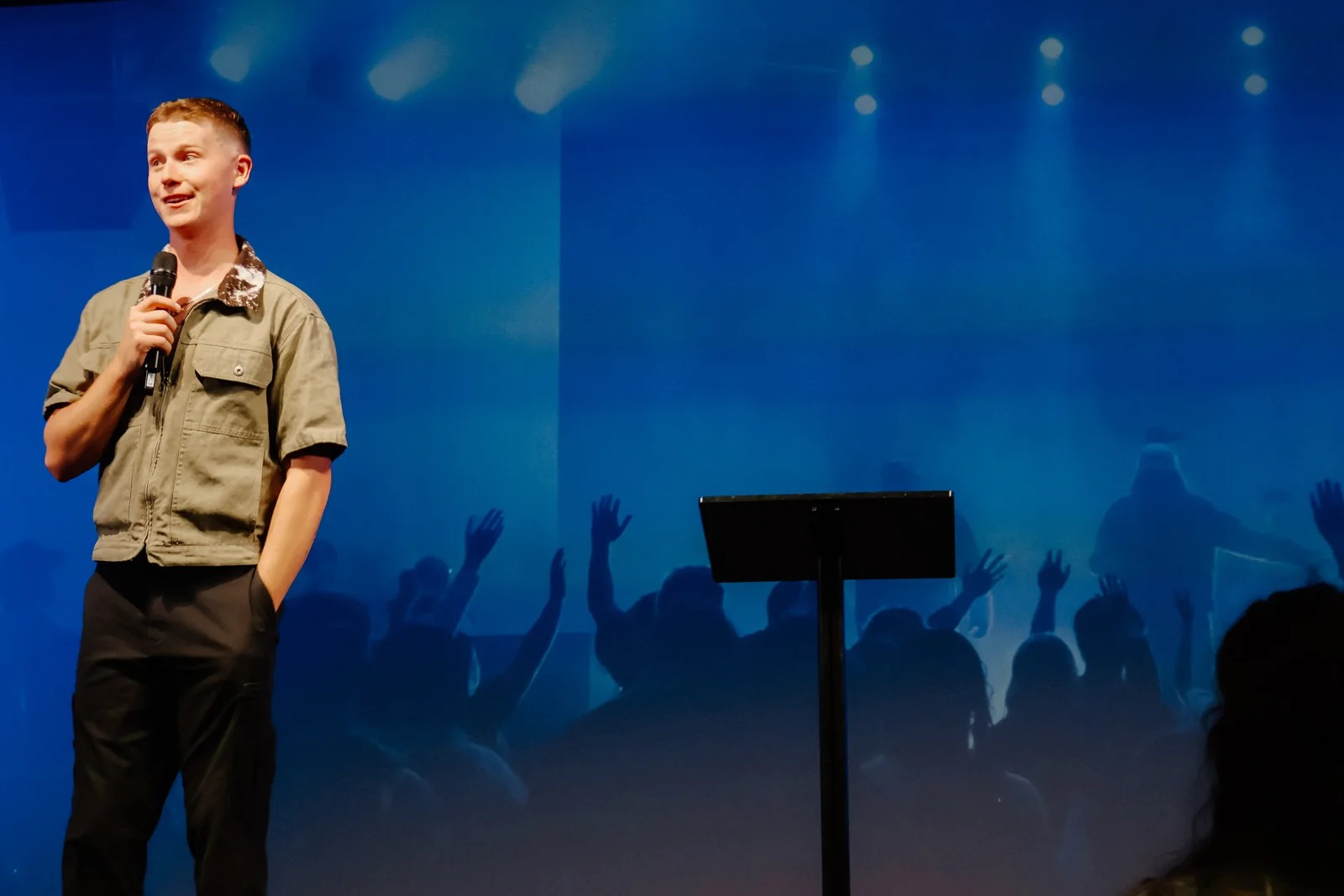 Teaching at a 733 gathering