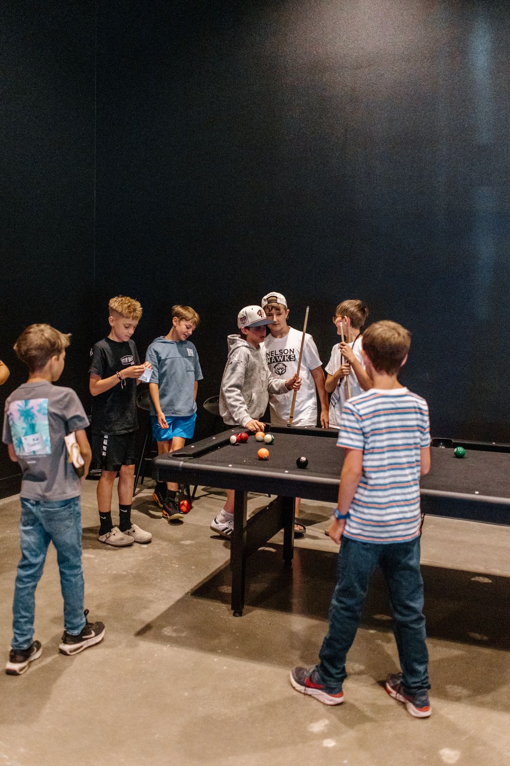Students at Rise Youth